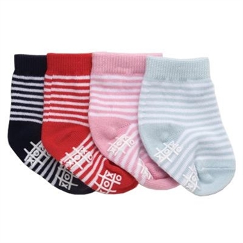 TicTacToe Stripe Baby Girls Socks - 2 Pair : Shop Kids Socks at ...